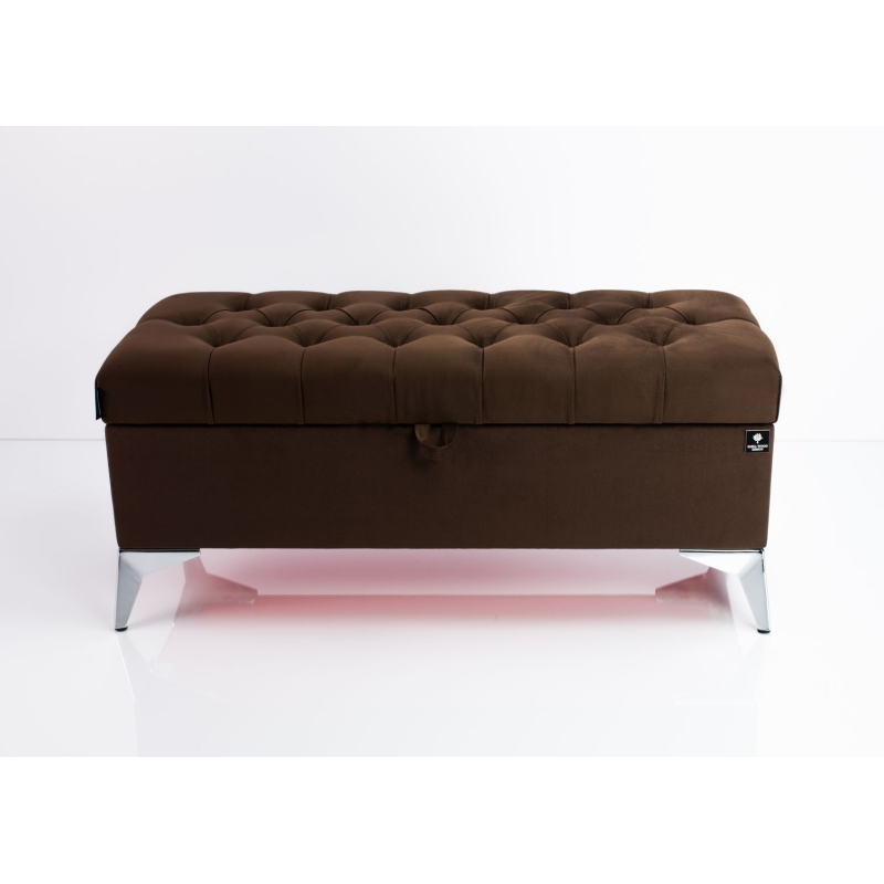 Tufted Storage Bench